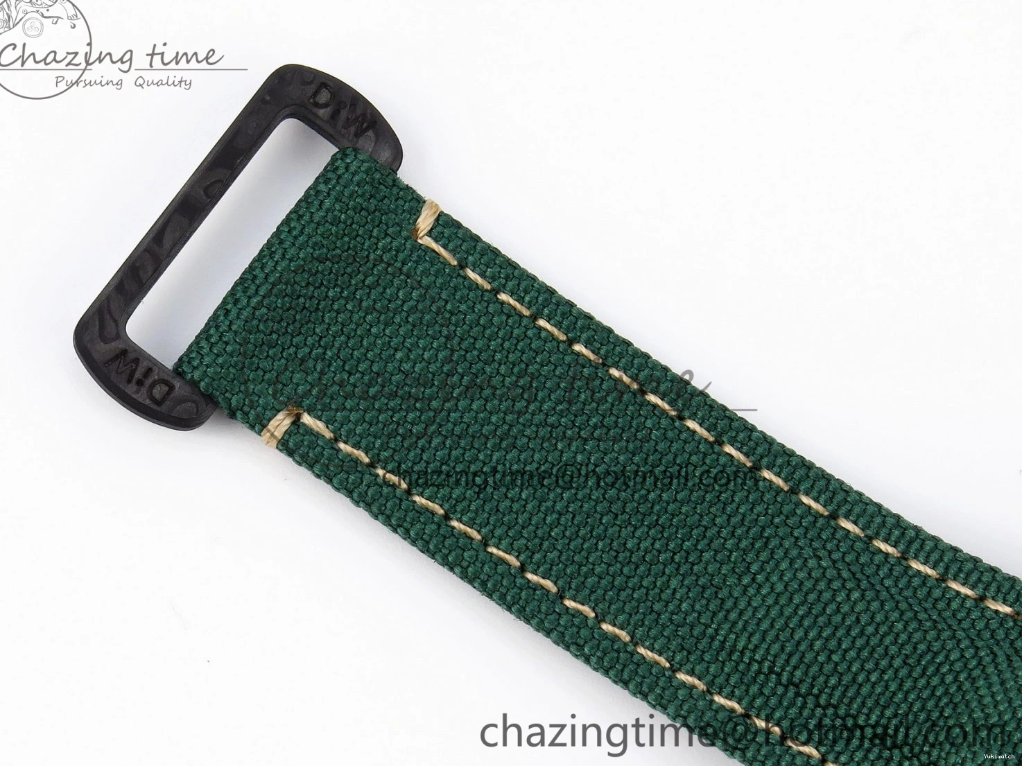 Nylon A7750 on YG DIW Dial Carbon Green Case Green Edition Daytona and Bezel Strap DIWF 0428